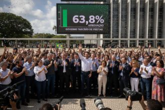 Governo de Tarcísio de Freitas é aprovado por 63,8%