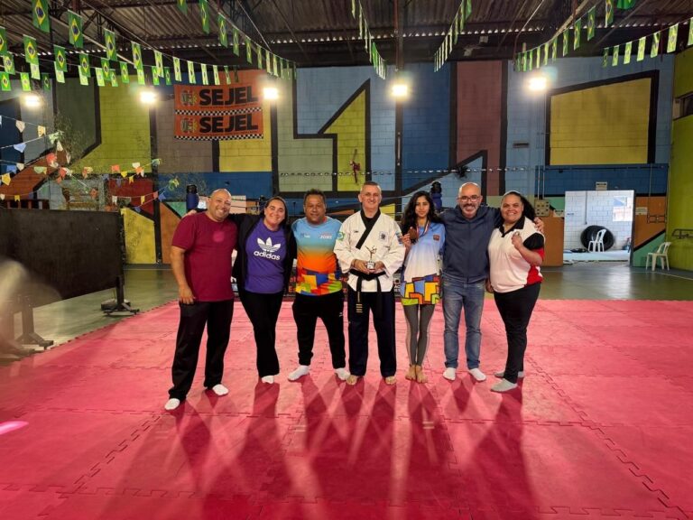 Ribeirão Pires conquista medalhas no taekwondo durante os 68º Jogos Regionais do Estado de São Paulo