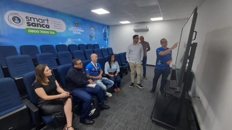 Smart Sanca recebe membros da plataforma Sentry para alinhamento de novas tecnologias