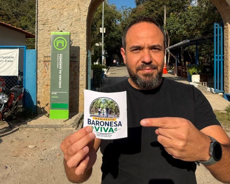 Manifesto "Baronesa Viva" mobiliza população do ABC em defesa da revitalização da Chácara Baronesa