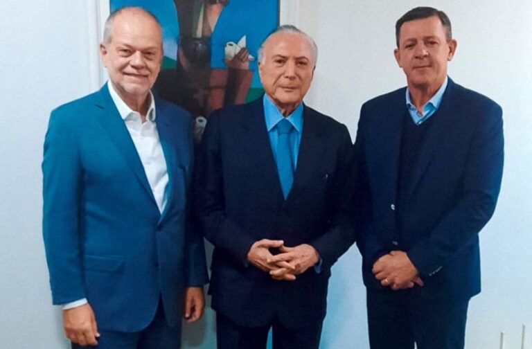 Orlando Morando debate gestão pública e desafios do país com Michel Temer e prefeito Tite