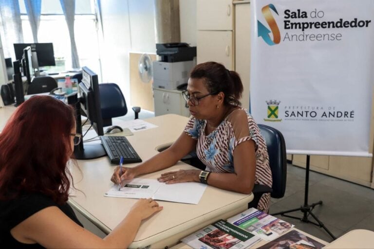 Sala do Empreendedor impulsiona abertura de 748 novos negócios em Santo André no primeiro semestre